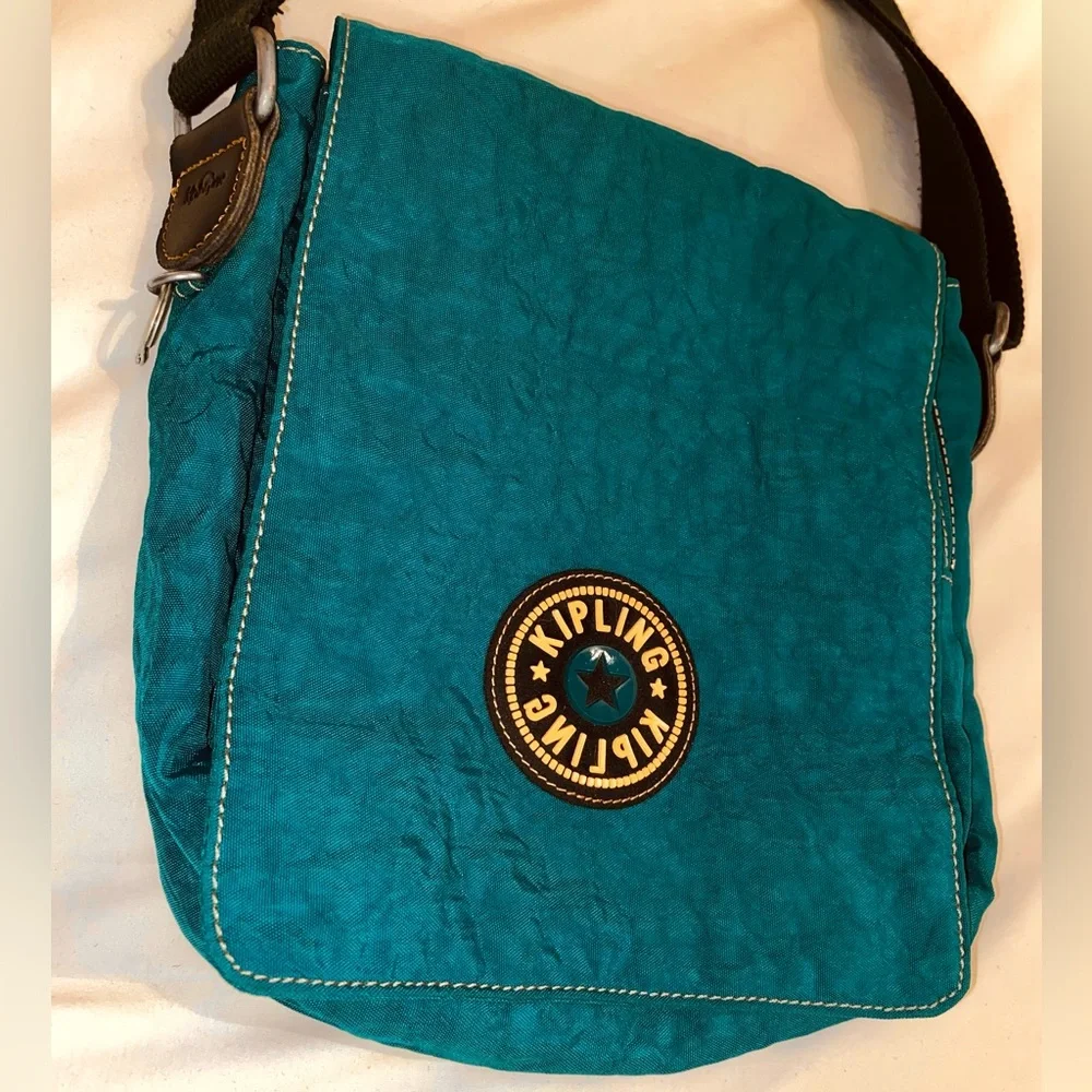 Kipling Crossbody Bag Turquoise Gorpcore - Picture 2 of 10